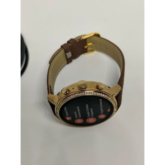 Fossil Gen 4 Authentic Genuine Digital Smart Watch FTW6015 BK243 - Picture 8 of 11